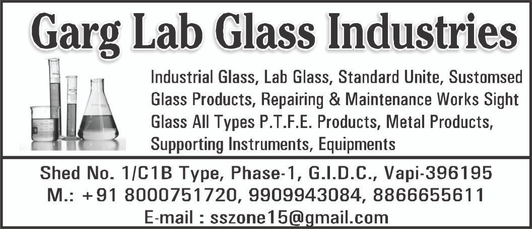Image for GARG LAB GLASS INDUSTRIES.